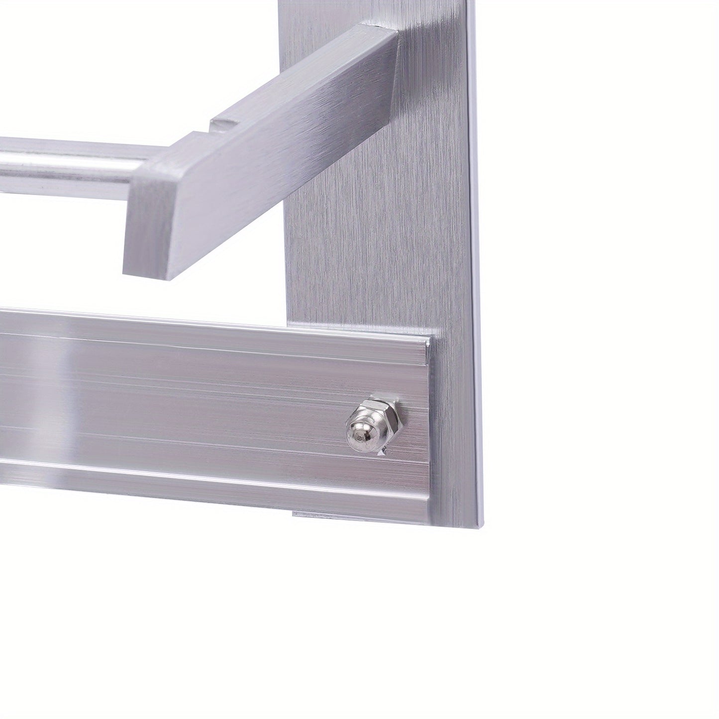 23.62*20.87inch Silvery Wall-Mounted Steel Thread Holder Organizer
