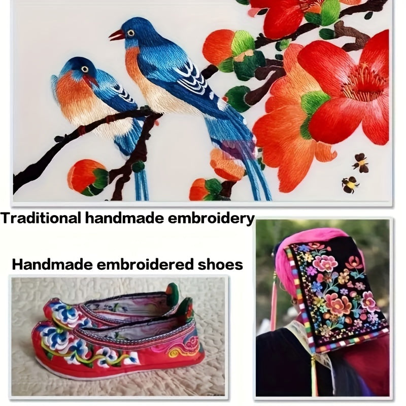 50pcs Viscose Embroidery Thread Multi-color Silk Thread