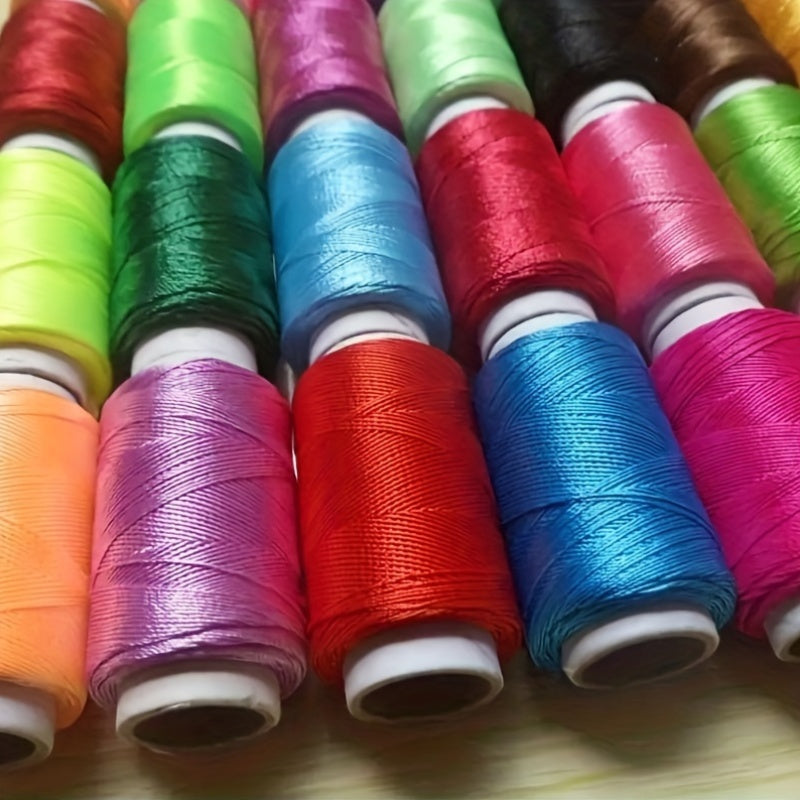 50pcs Viscose Embroidery Thread Multi-color Silk Thread