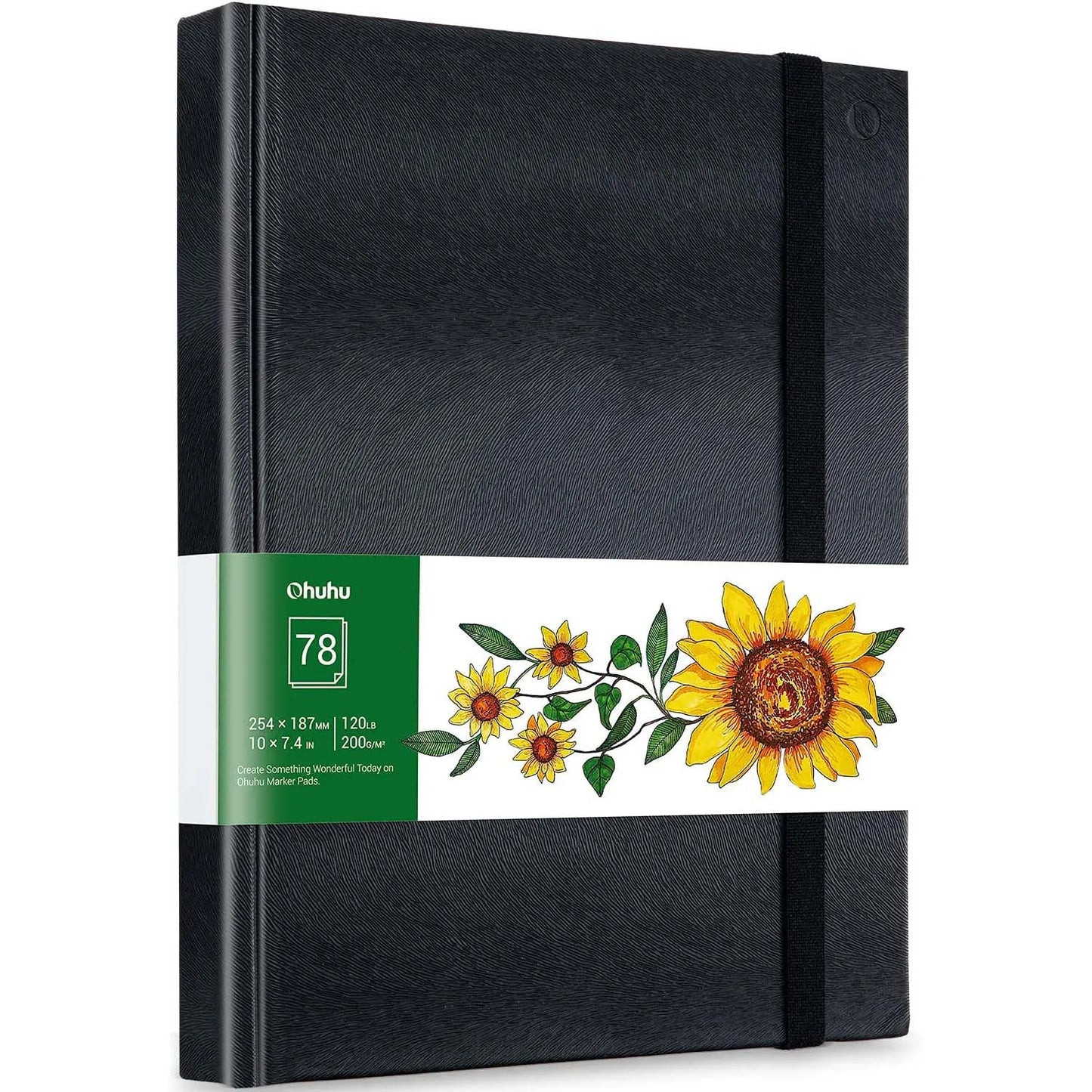 Ohuhu Marker Pads Art Sketchbook Hardcover Notebook Student