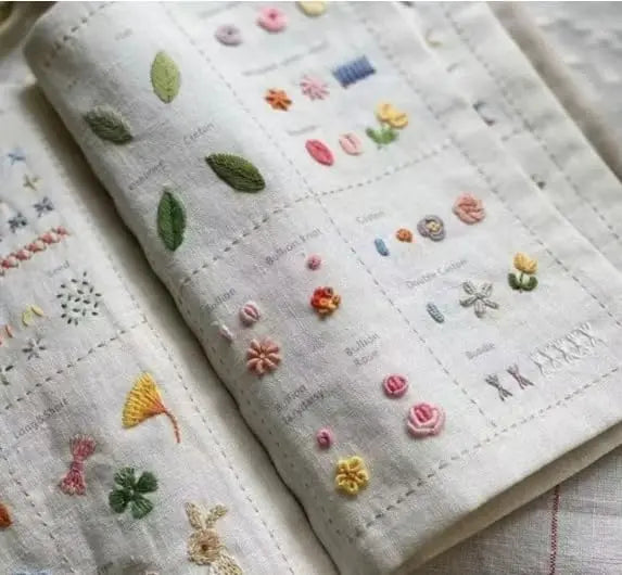 Stitch Book DIY Embroidery Book Creative Sewing Book