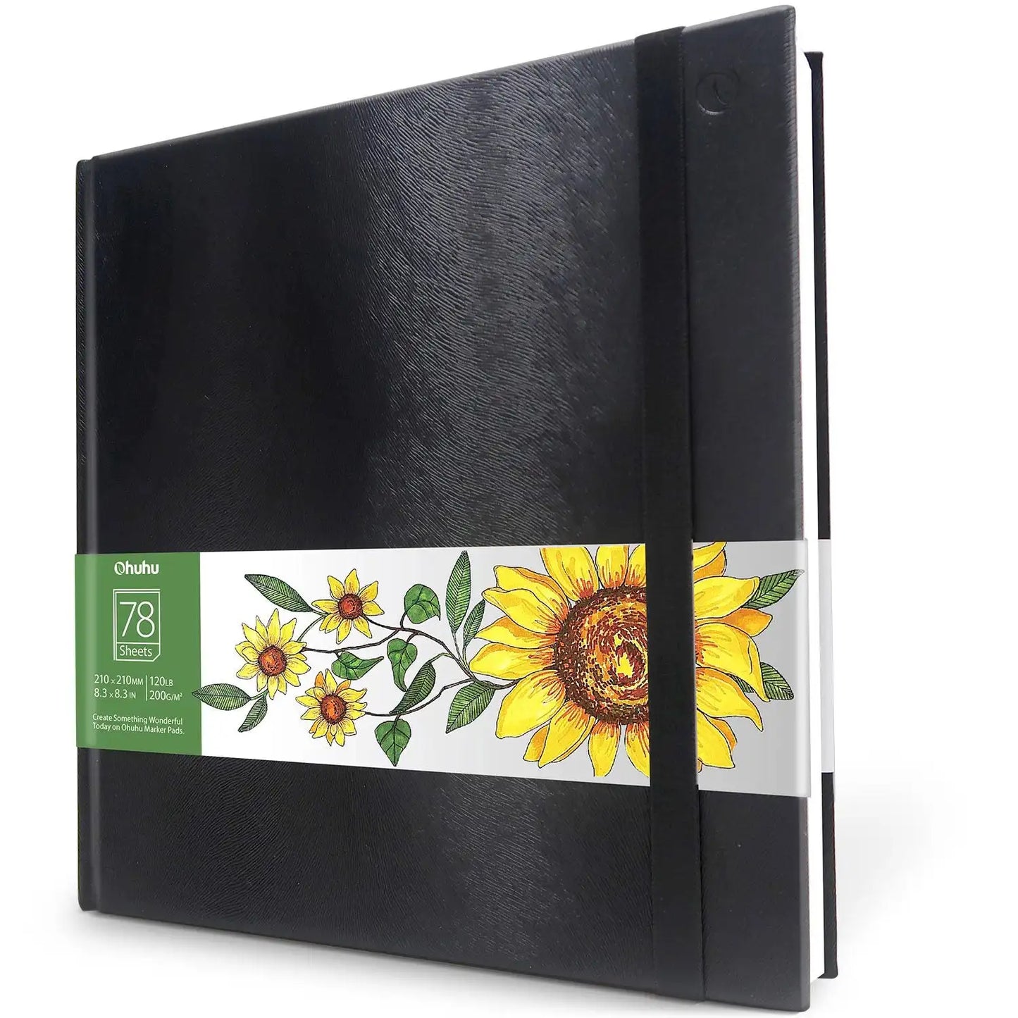 Ohuhu Marker Pads Art Sketchbook Hardcover Notebook Student
