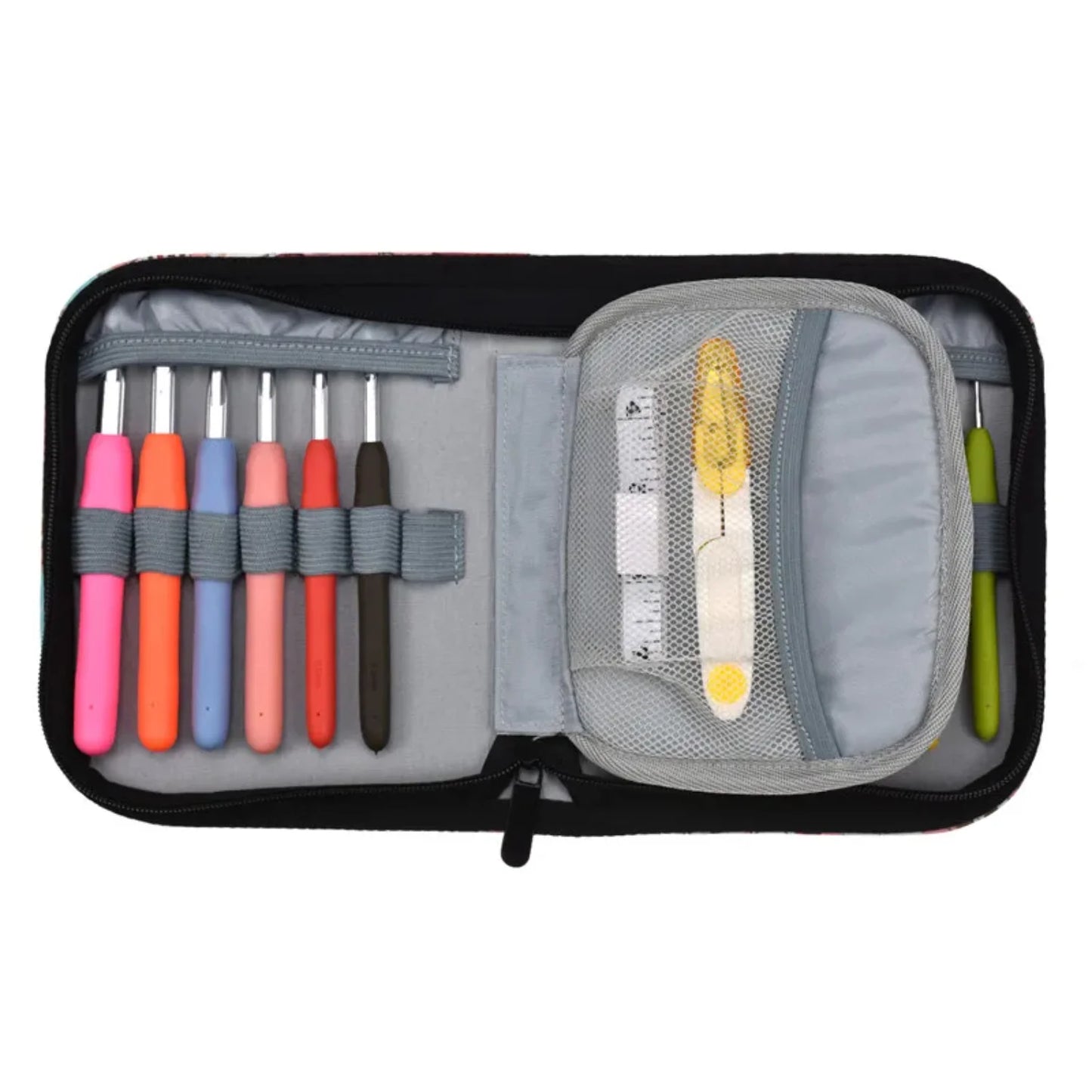 Cute Crochet Hook Storage Bag | Knitting Kit Organizer Case