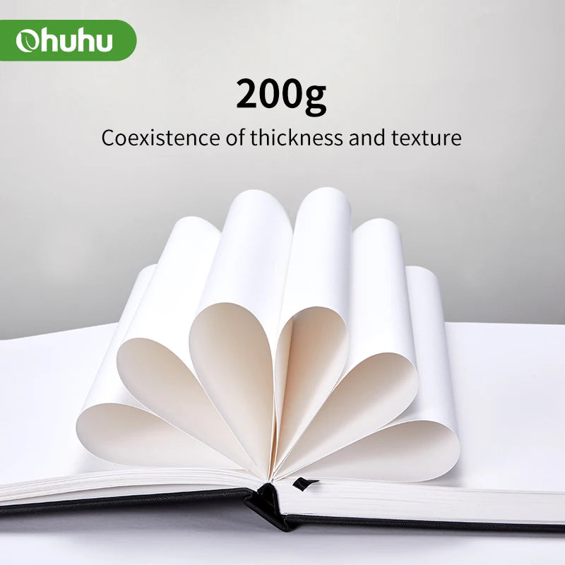 Ohuhu Marker Pads Art Sketchbook Hardcover Notebook Student