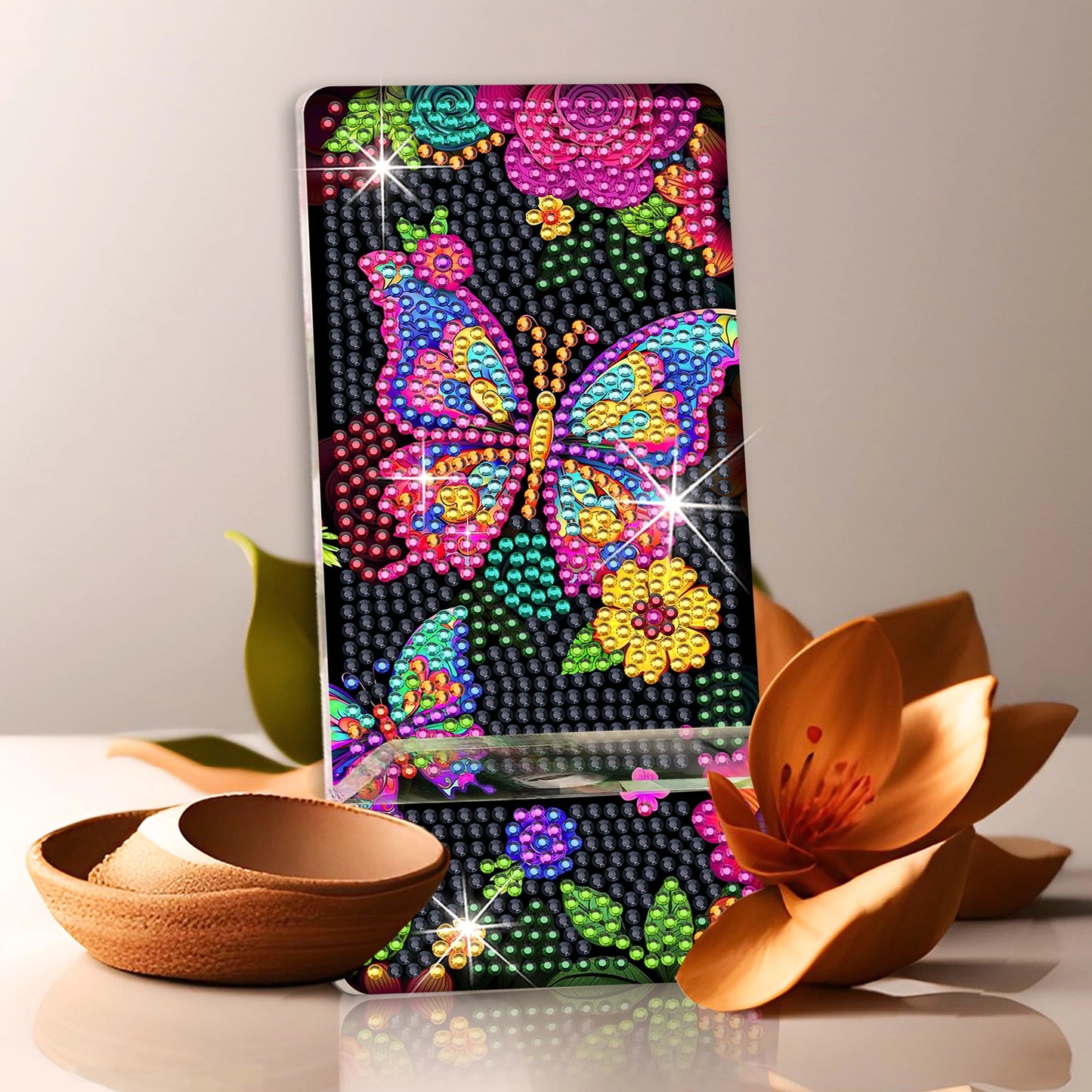 2 Pack Diamond Painting Phone Holder Art Kits for Beginners