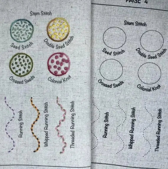 Stitch Book DIY Embroidery Book Creative Sewing Book
