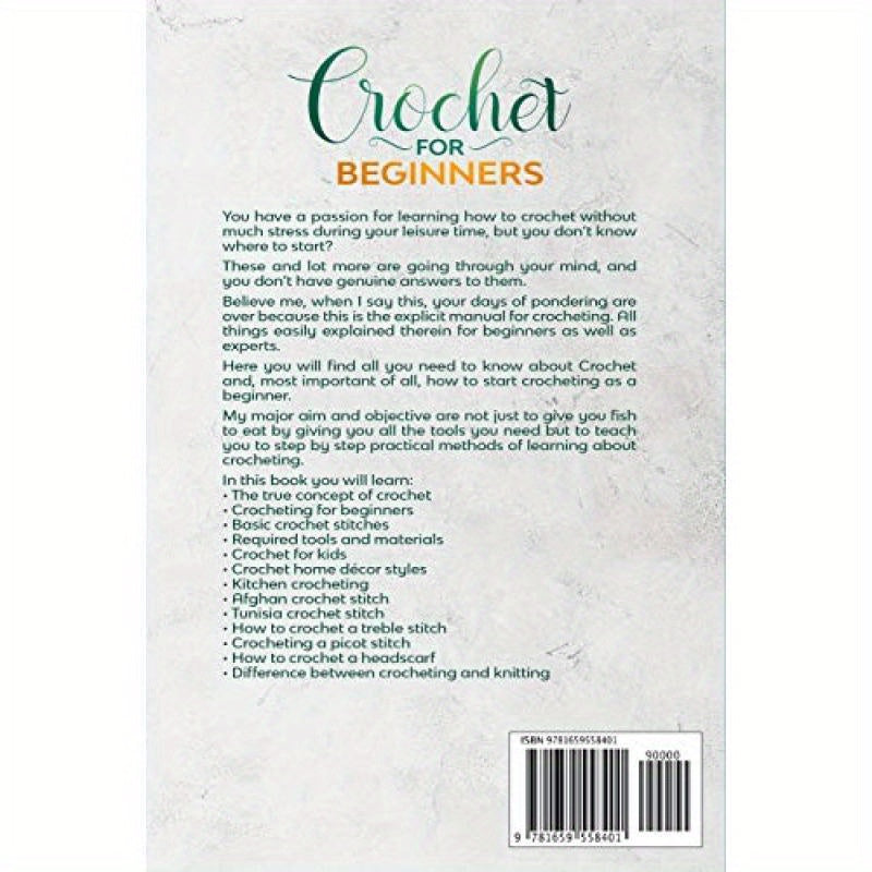 Crochet for Beginners: Learn Step by Step Crocheting Guide