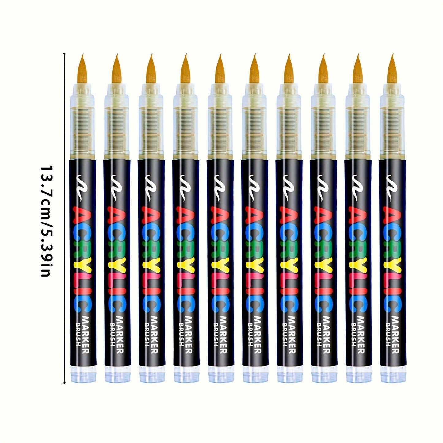 24/36/72/120/168 Colors Paint Markers Brush Tip for DIY Crafts