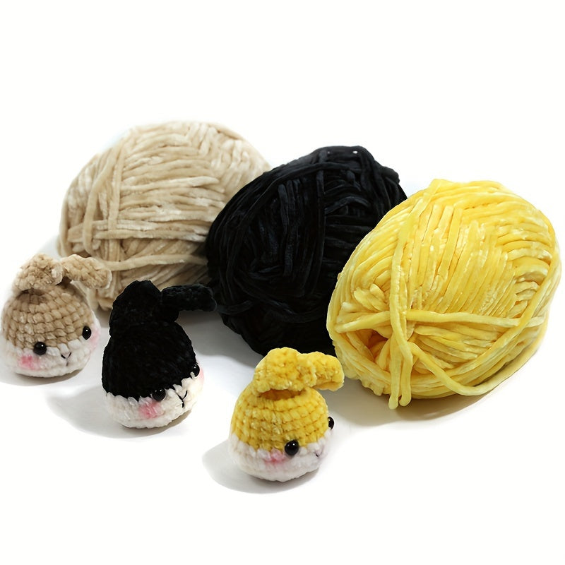 12 Balls Piece Soft Chenille Yarn Blanket Yarn 600g