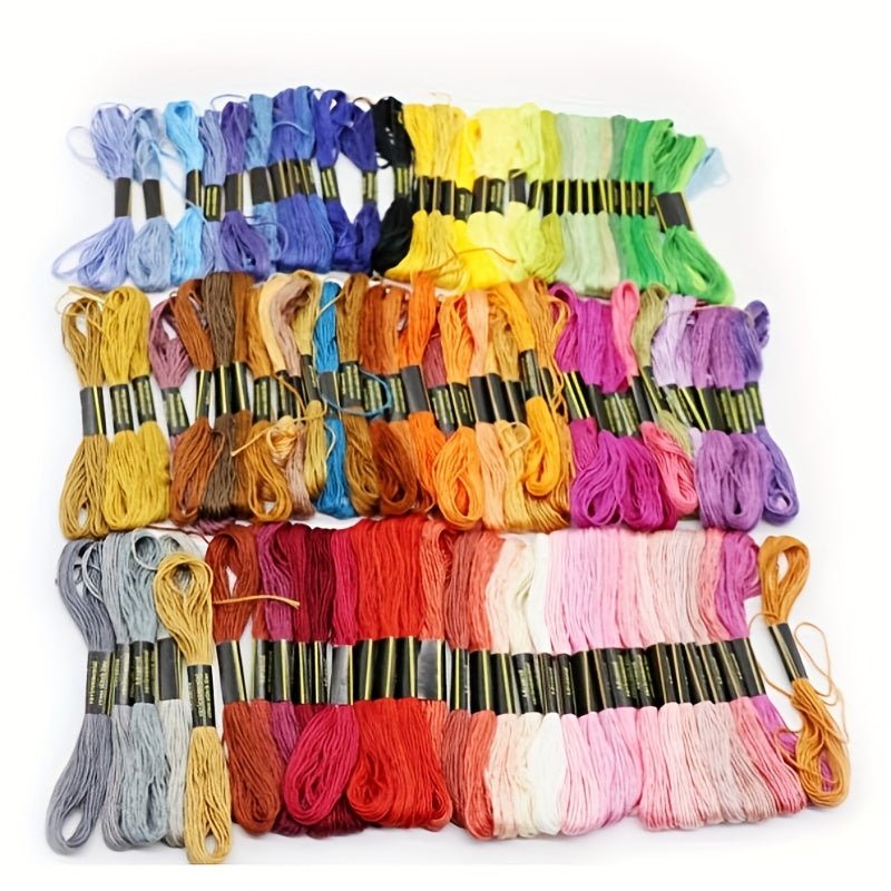 Embroidery Floss Cross Stitch Thread Kit 447 Colors 2600ft