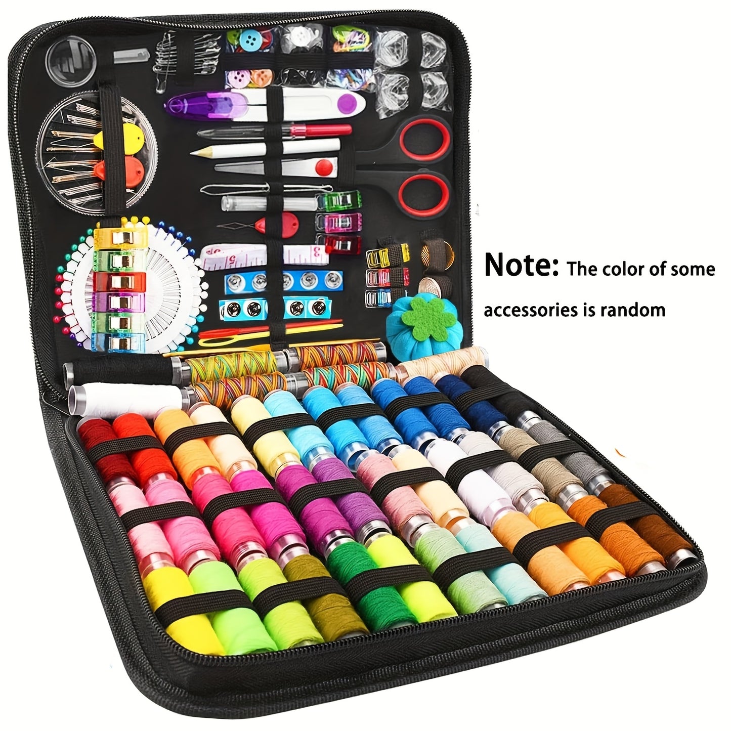 304pcs Premium Sewing Kit Complete Needle and Thread Set for Grandma Mom Friends Beginners Travelers