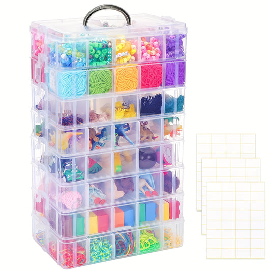 Whonline 8-Tier Stackable Storage Container Box for Crafts