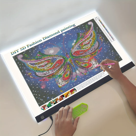 Large 23.62x15.75inch Adjustable LED Light Pad for Diamond Painting